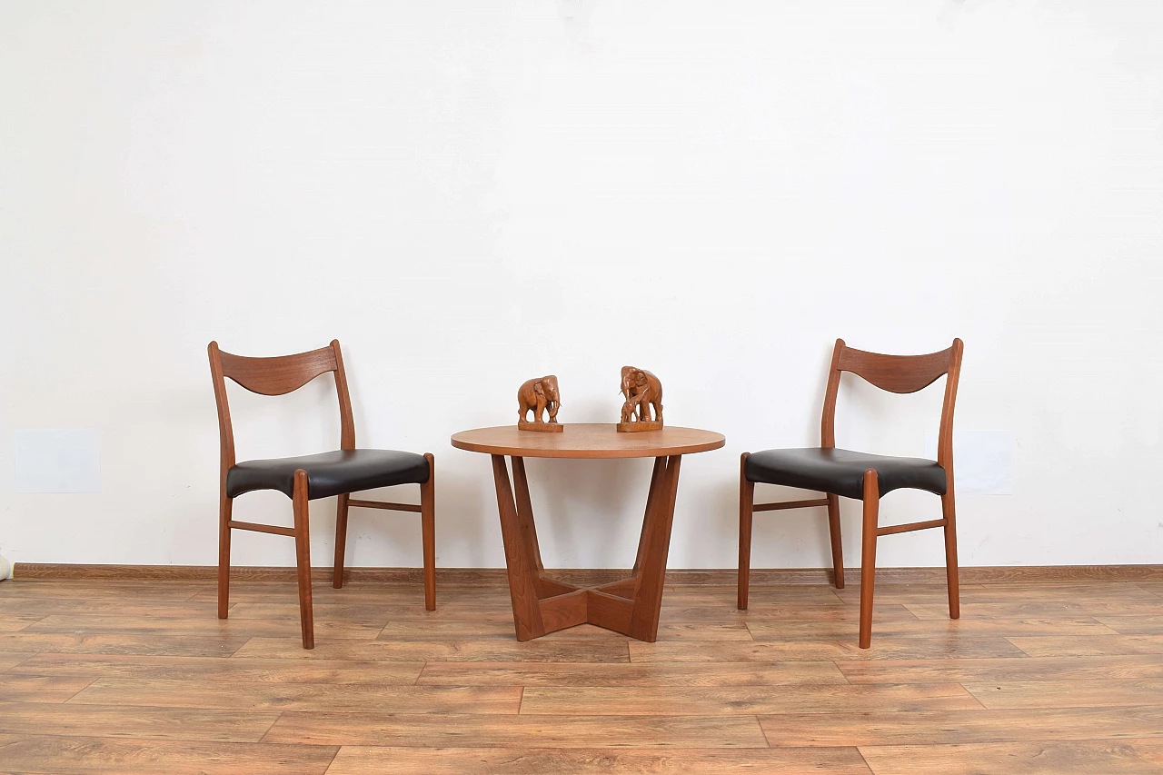 4 Chairs by Arne Wahl Iversen for Glyngøre Stolefabrik, 1960s 3