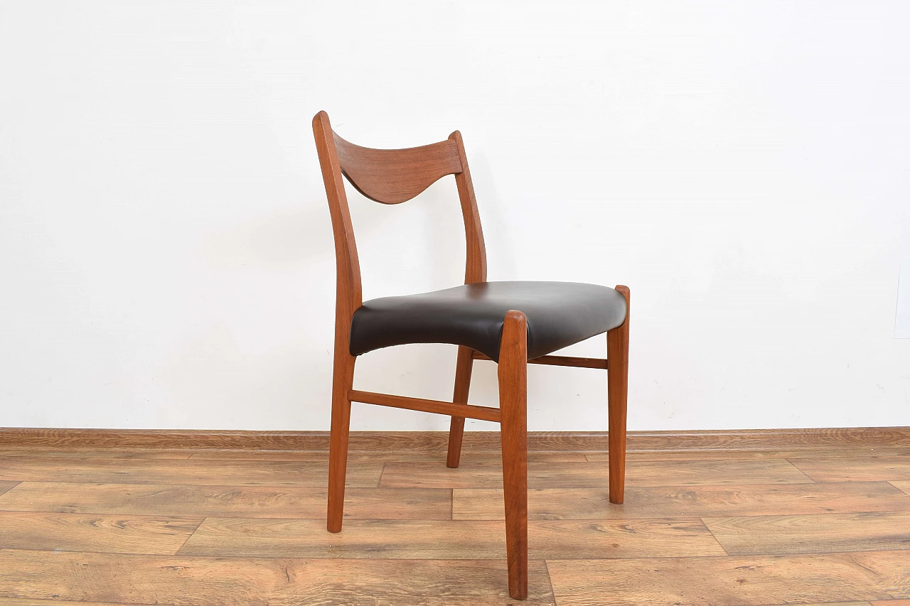 4 Chairs by Arne Wahl Iversen for Glyngøre Stolefabrik, 1960s 13