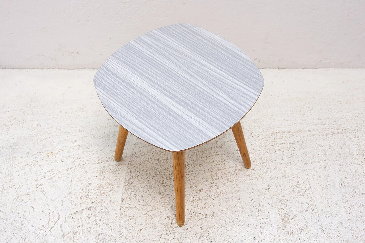 Beech and formica stool, 1960s 6