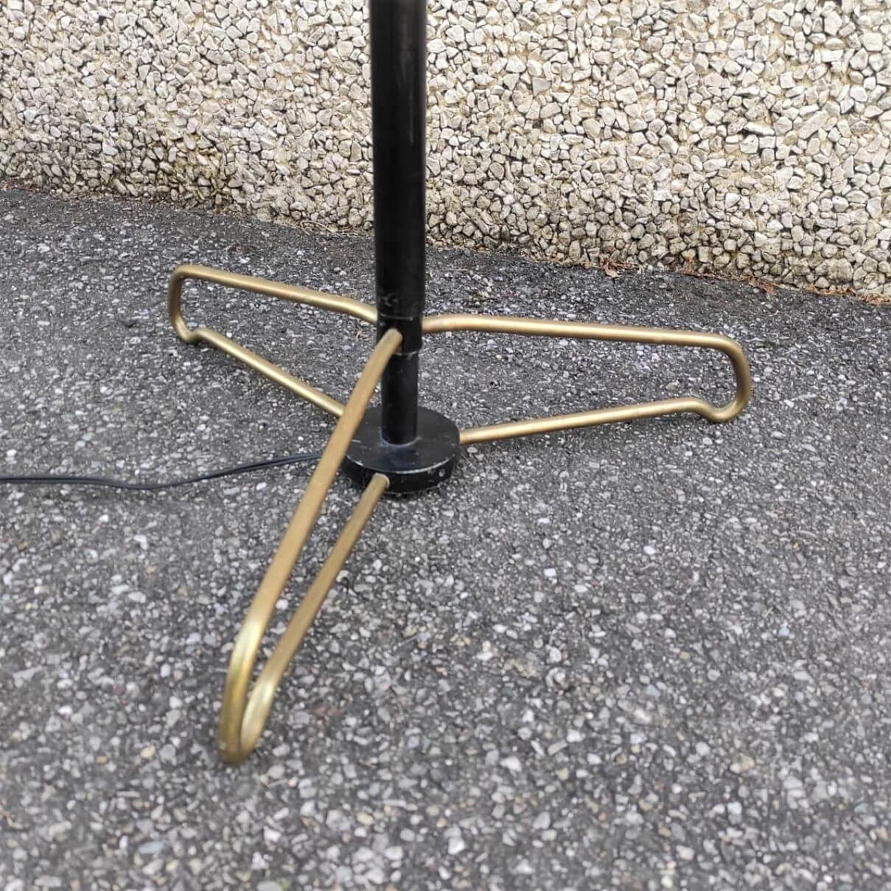 Lampada da terra a cinque luci per Stilnovo, anni '50 6