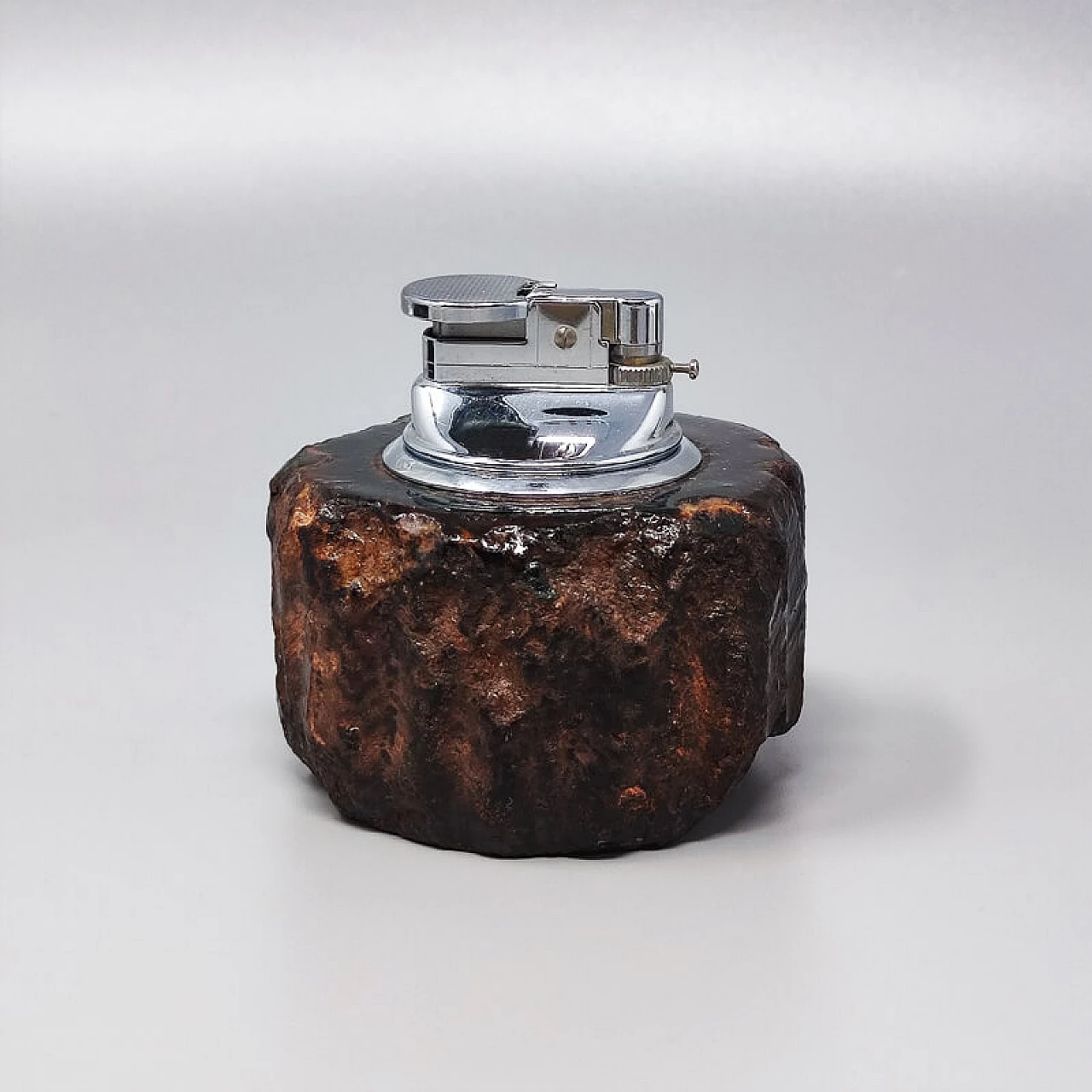 Alabaster ashtray, cigarette case and lighter by Romano Bianchi, 1960s 3