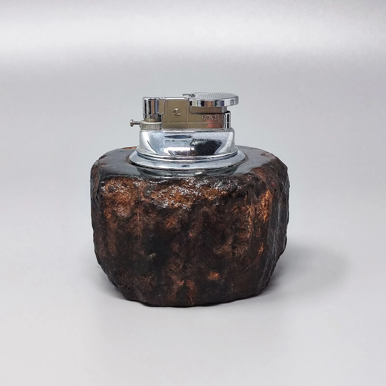Alabaster ashtray, cigarette case and lighter by Romano Bianchi, 1960s 4