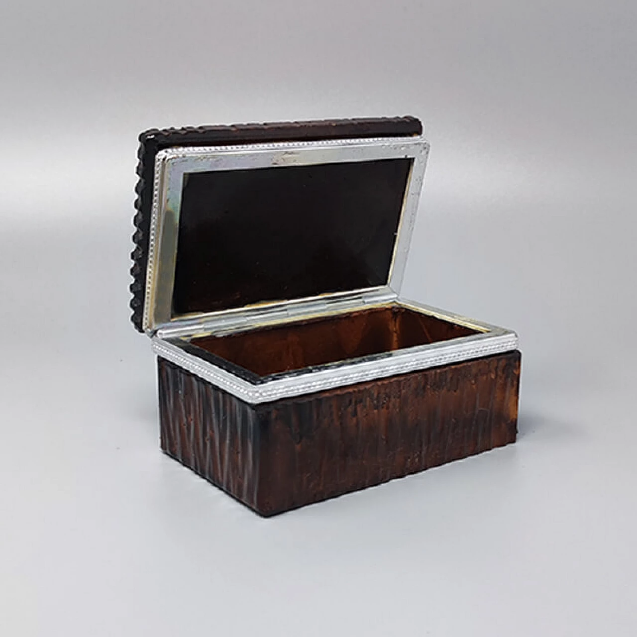 Alabaster ashtray, cigarette case and lighter by Romano Bianchi, 1960s 6