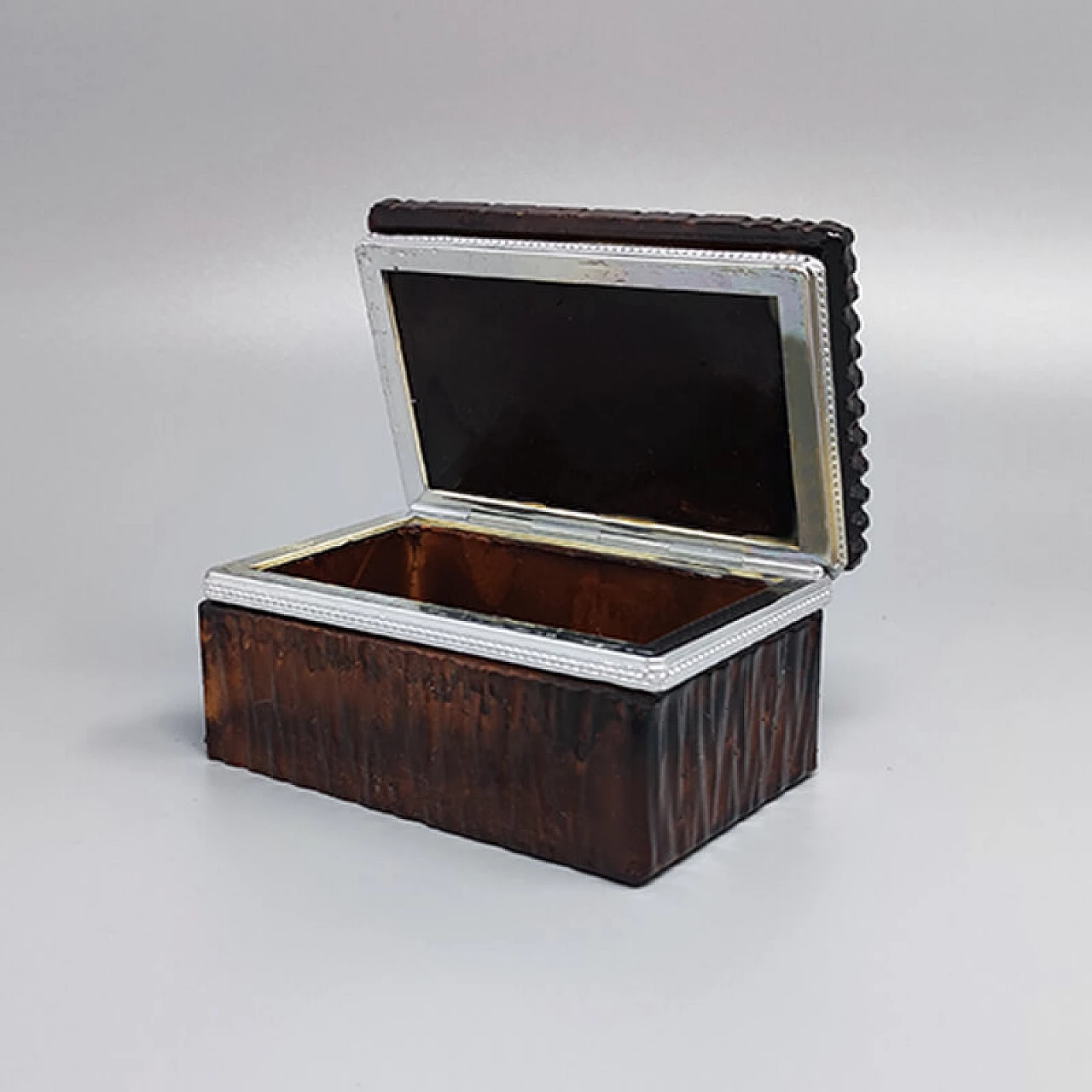 Alabaster ashtray, cigarette case and lighter by Romano Bianchi, 1960s 7
