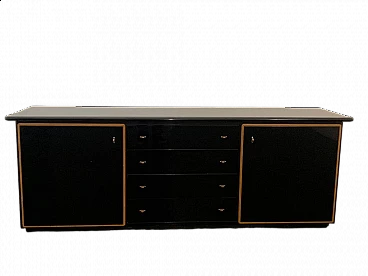 Painted wooden sideboard by Pierre Cardin for Roche Bobois, 1970s