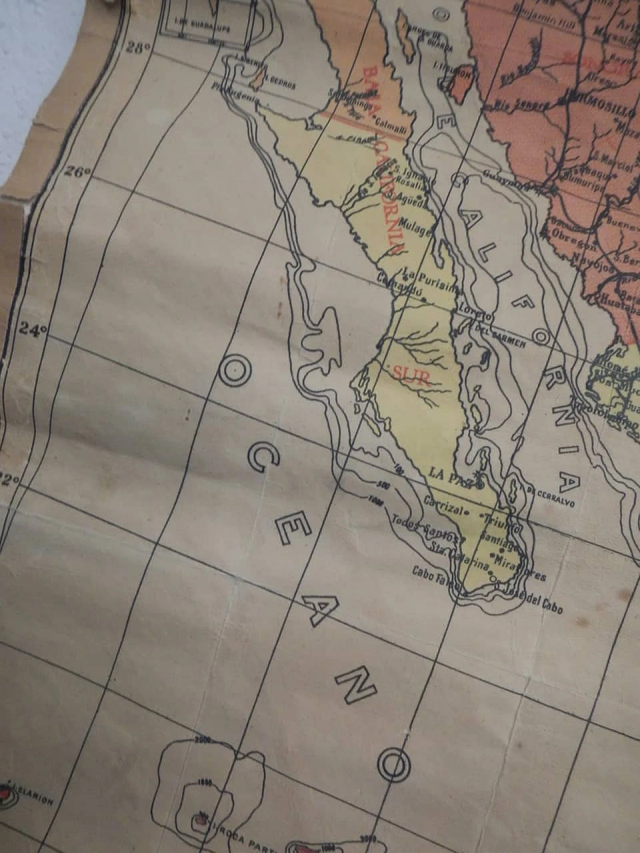 Map of the Mexican Republic, 1950 7