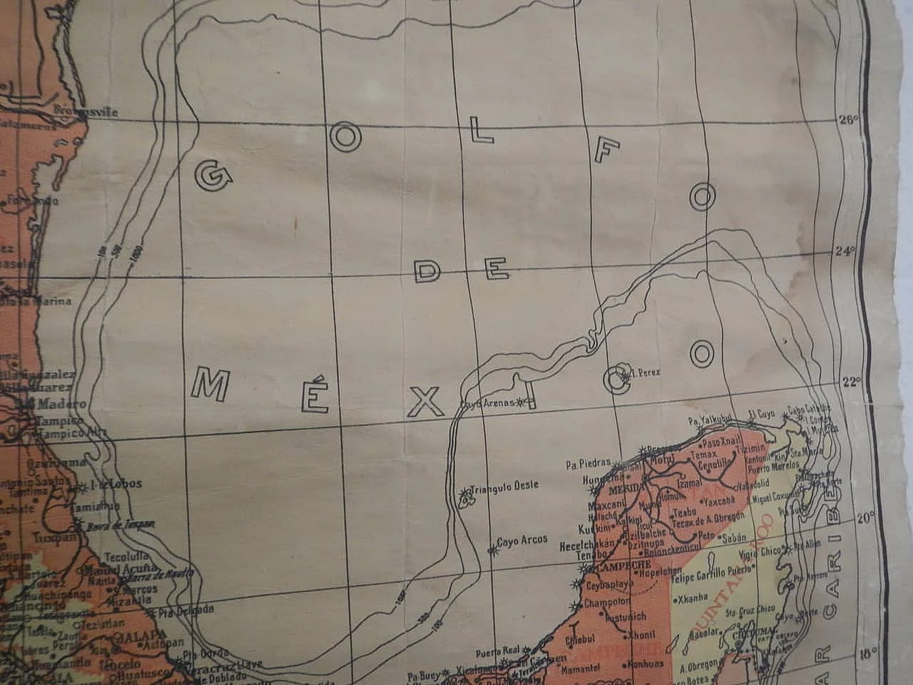 Map of the Mexican Republic, 1950 8