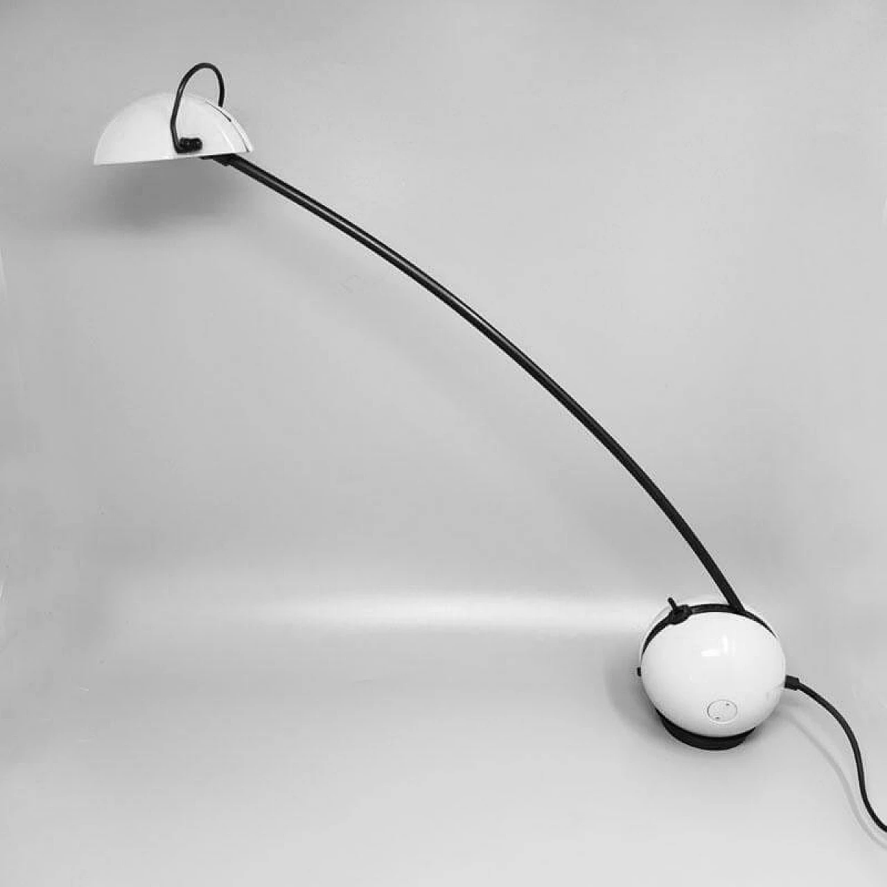 White Alina table lamp by Valenti, 1970s 2