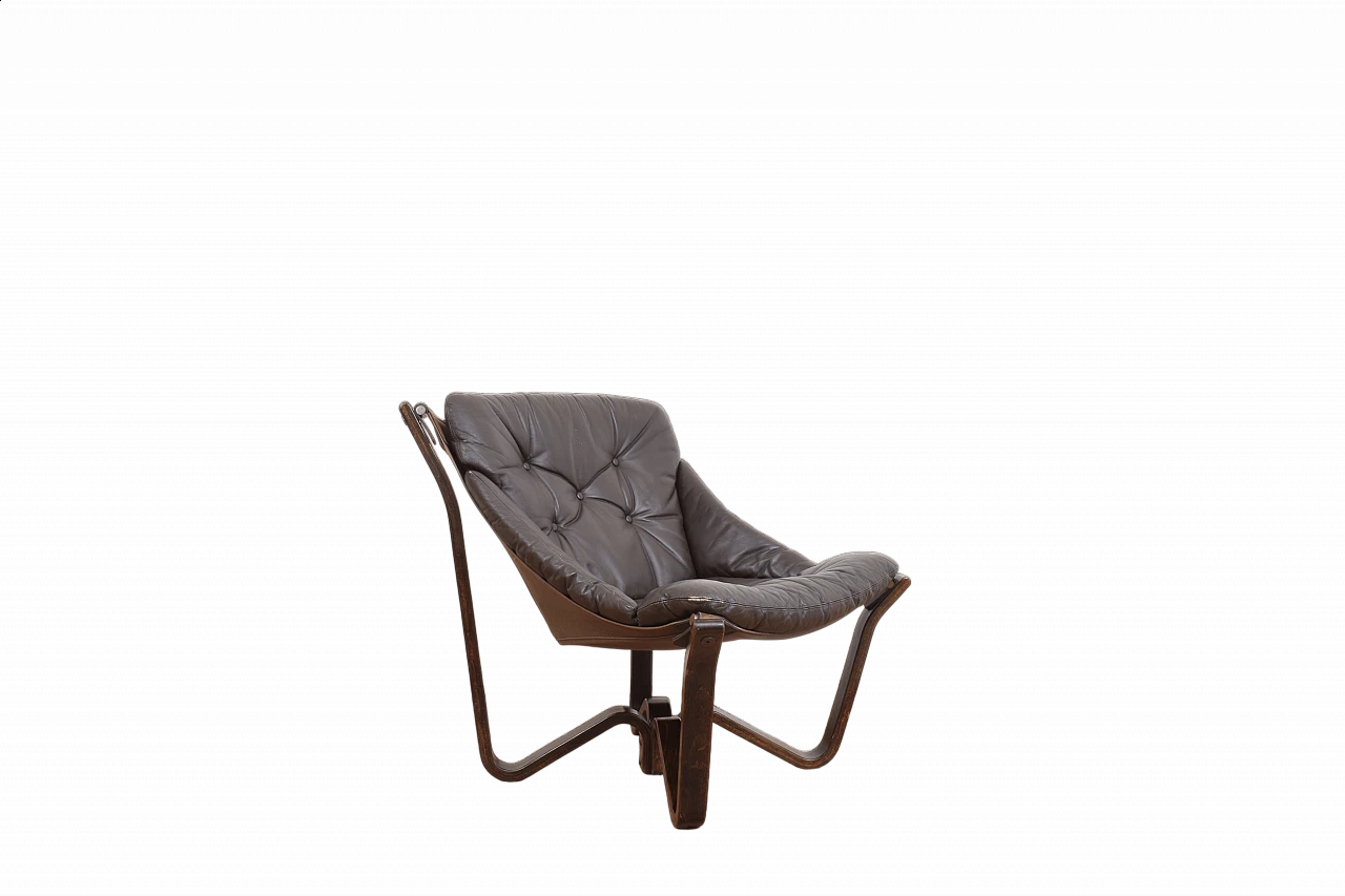 Vikking armchair by Jim Myrstad for Brunstad Møbelfabrikk, 1970s 9