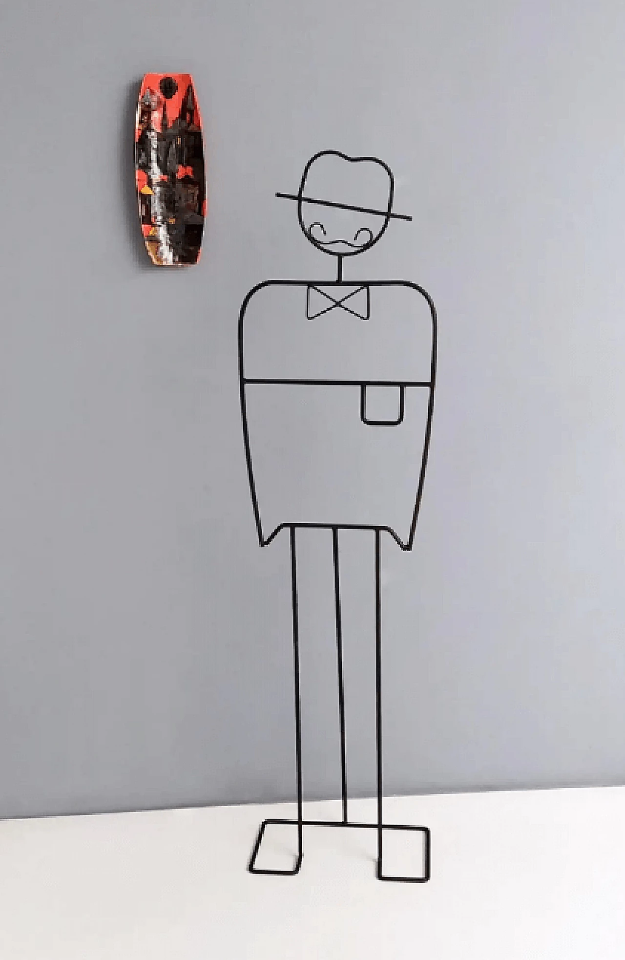 Centrotavola in terracotta di Schiavon, anni '50 2