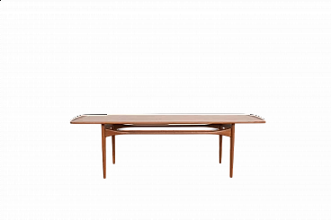 Teak coffee table by Tove Kindt-Larsen for France & Søn, 1960s