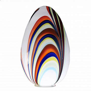 Lampada da terra in vetro di Murano multicolore