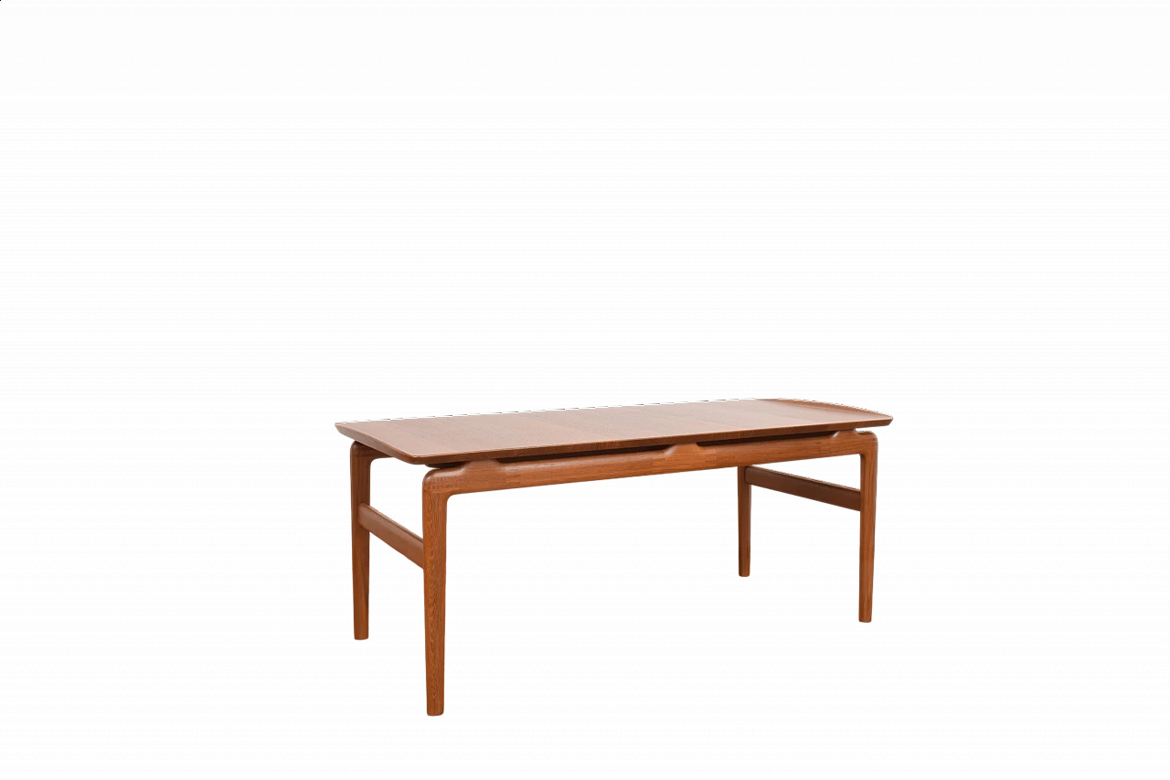 Coffee table 640 by Peter Hvidt and Orla Mølgaard-Nielsen for France & Søn, 1950s 17