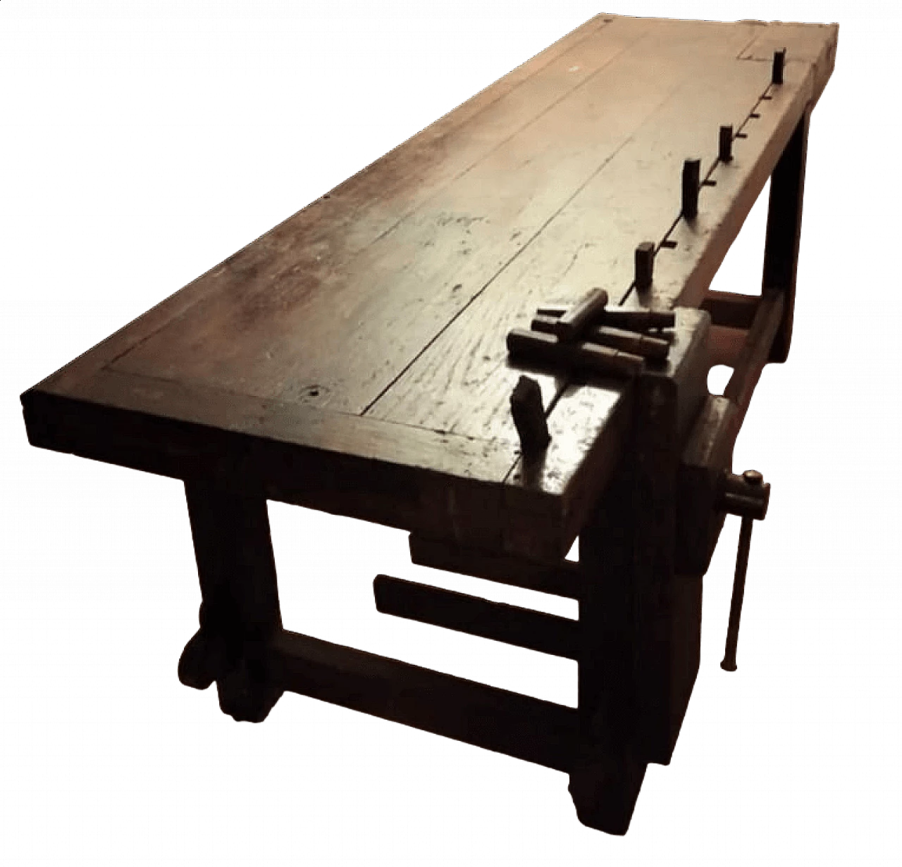 Solid wood carpenter's bench 9