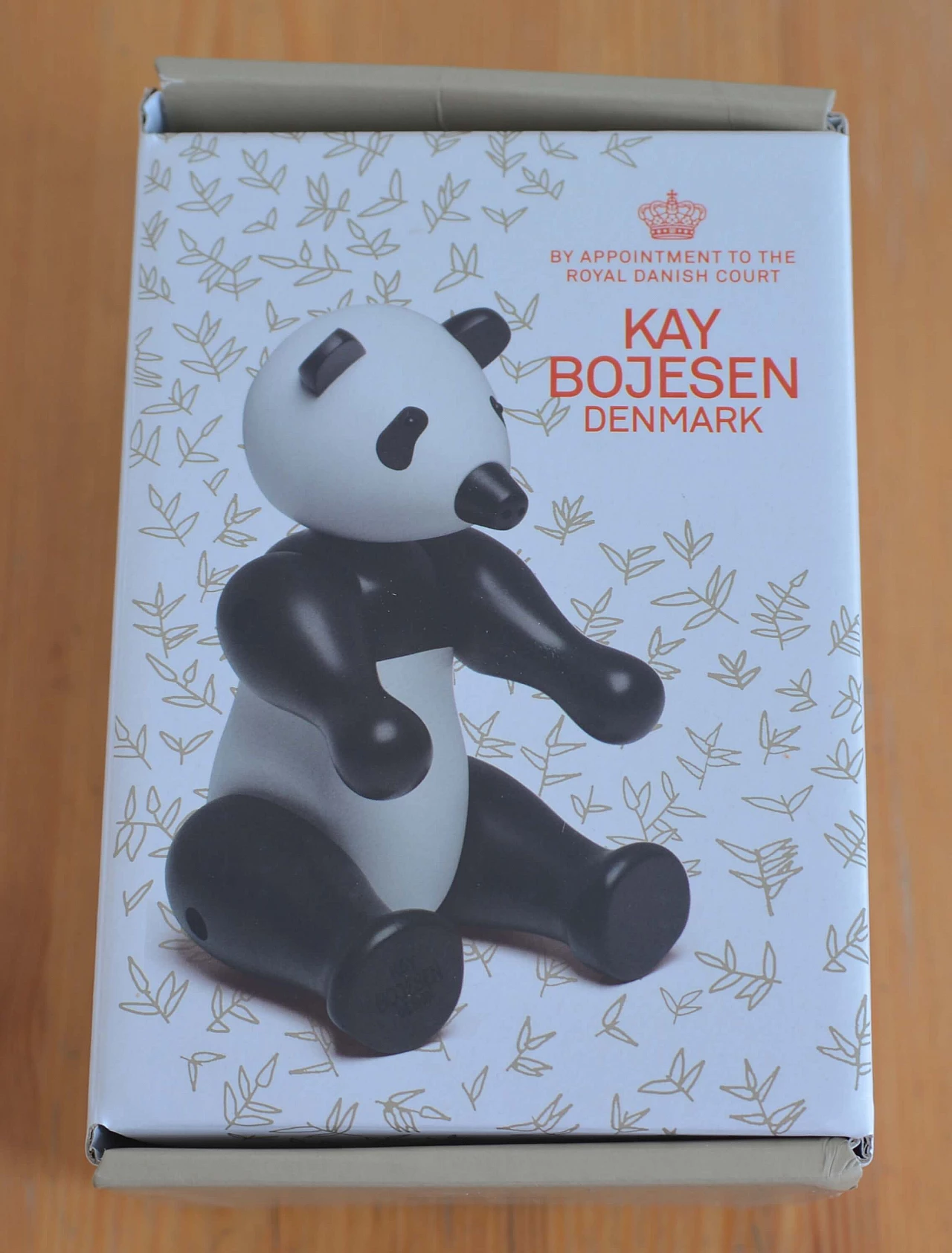 Wood Panda statuette by Kay Bojesen 3