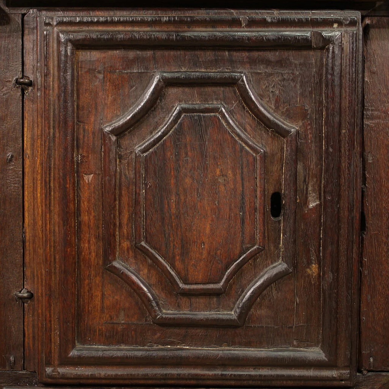 Credenza stile Luigi XIV in legno, anni '50 3