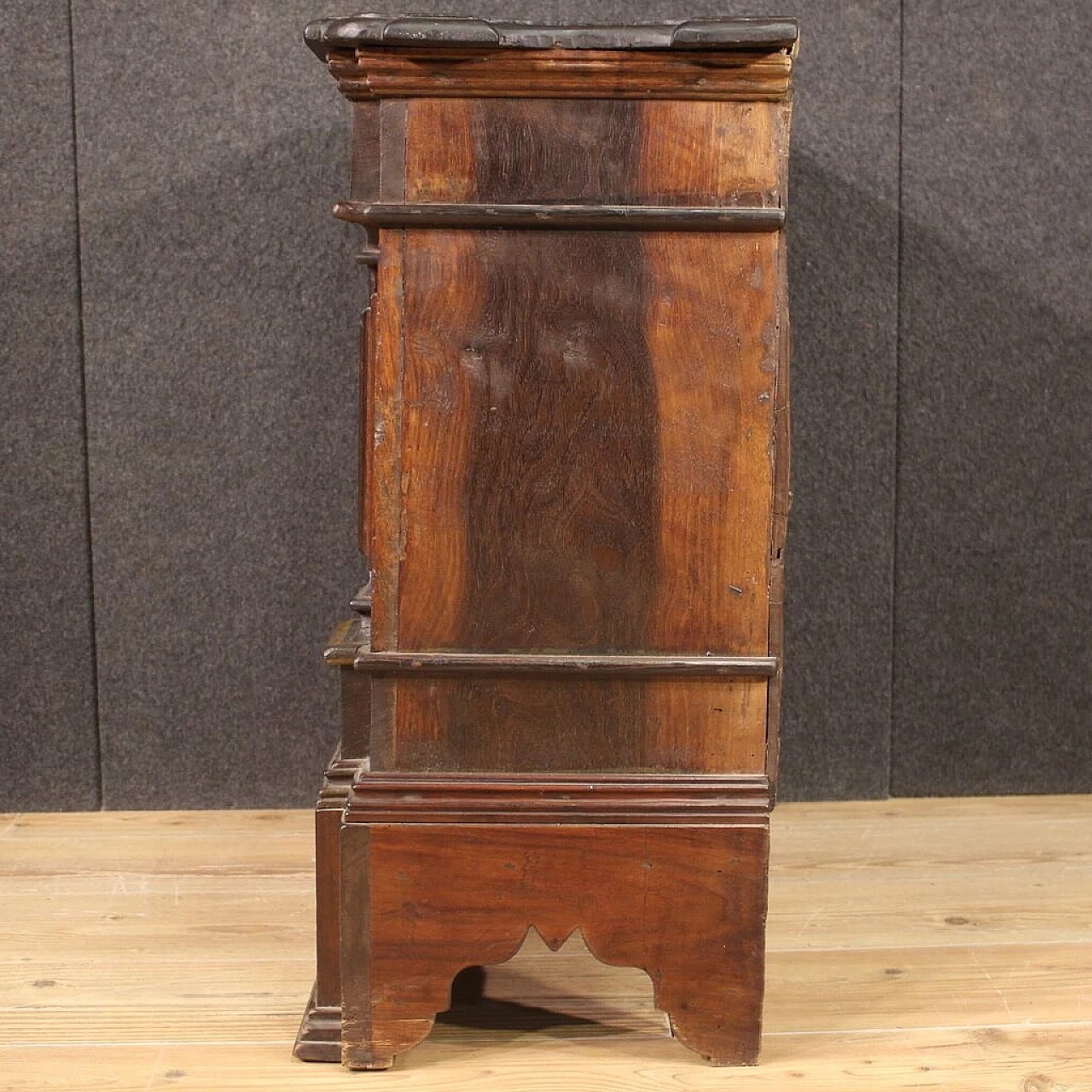 Louis XIV style wood sideboard, 1950s 12