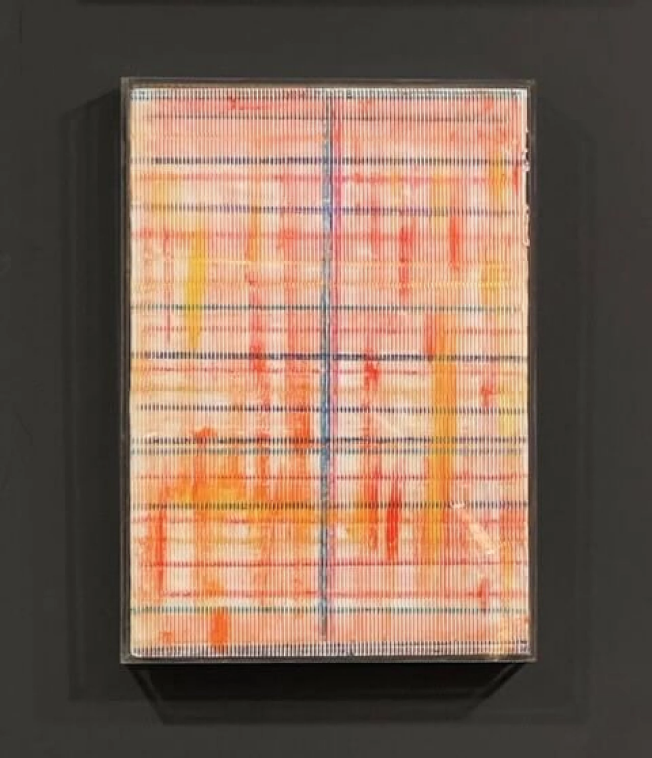 Paolo Masi, Composizione astratta, smalto su cartoni, 1999 1
