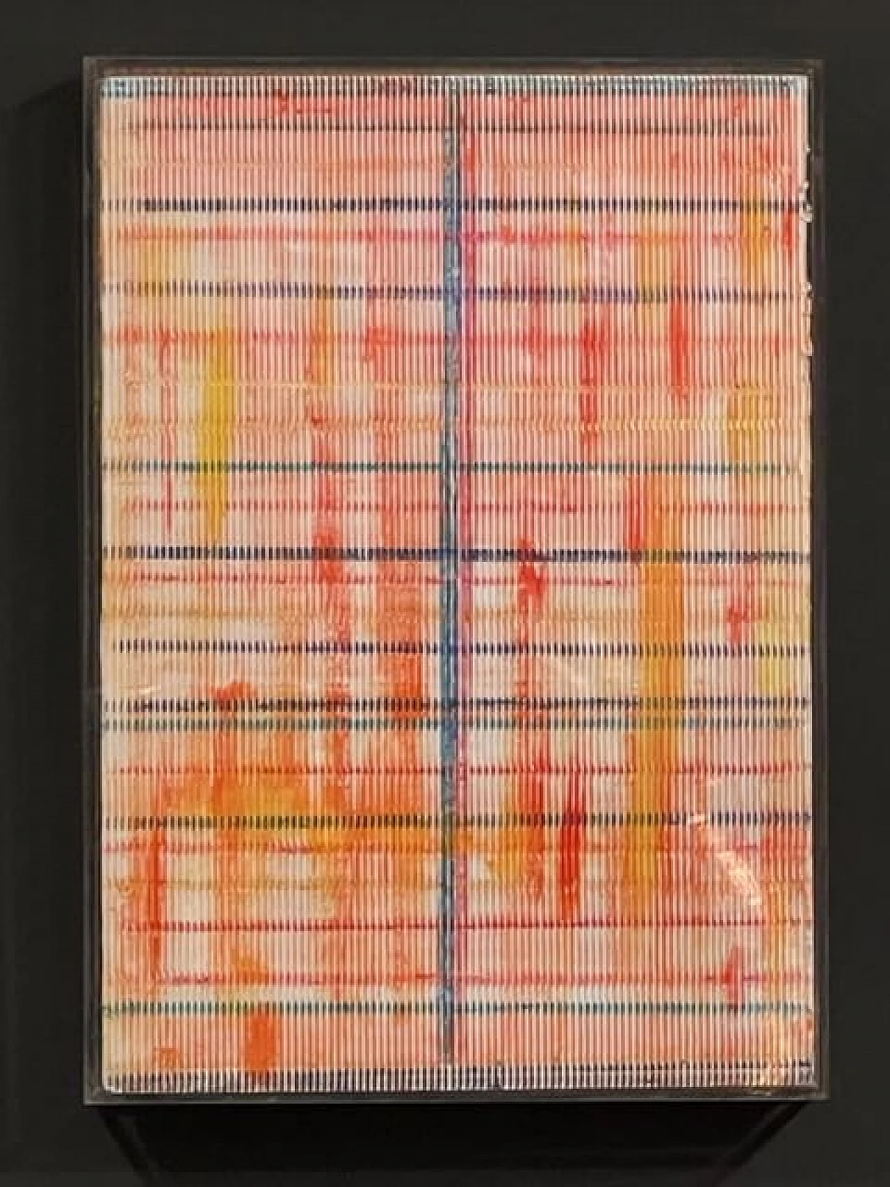 Paolo Masi, Composizione astratta, smalto su cartoni, 1999 2