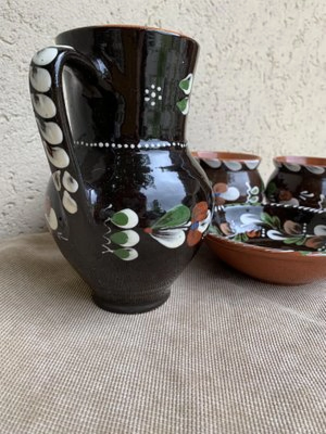 Sarospatak glazed ceramic service, 1950s 3