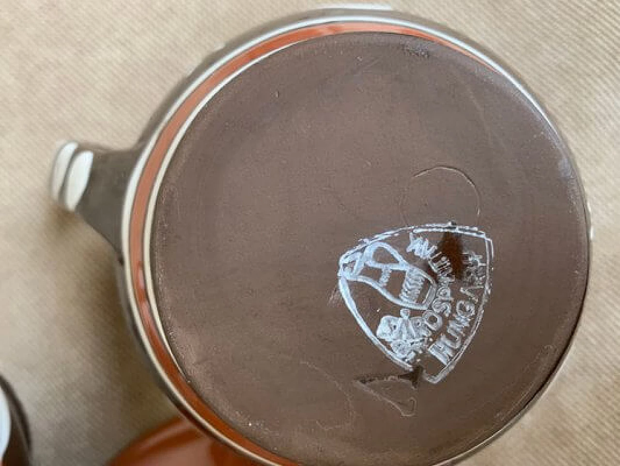 Sarospatak glazed ceramic service, 1950s 4