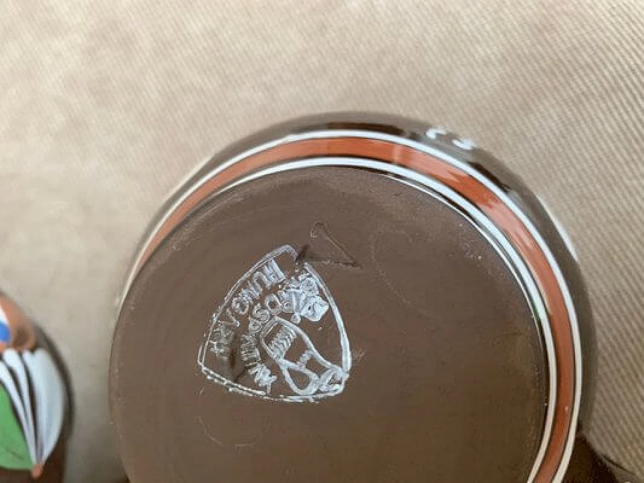 Sarospatak glazed ceramic service, 1950s 7