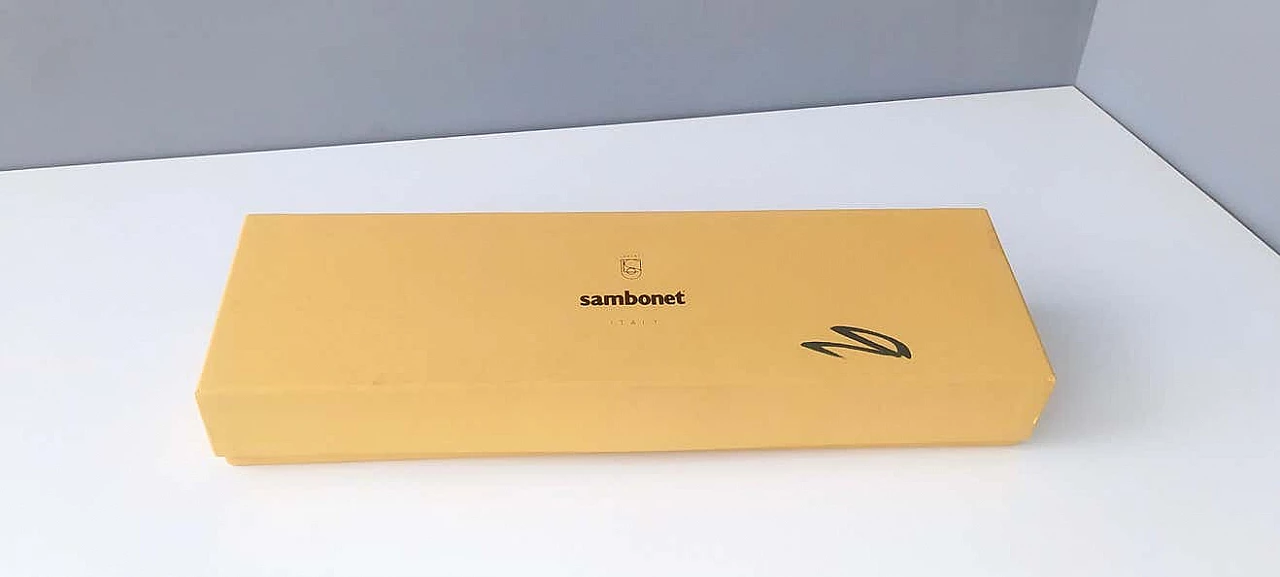 Pesciera in acciaio inox di Roberto Sambonet, anni '80 9