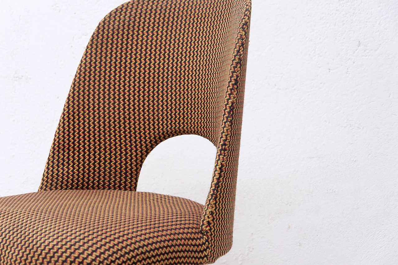 Pair of upholstered bentwood chairs by Radomír Hofman for Ton, 1960s 14