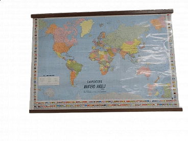 Carta geografica del mondo di Freytag & Berndt, anni '80