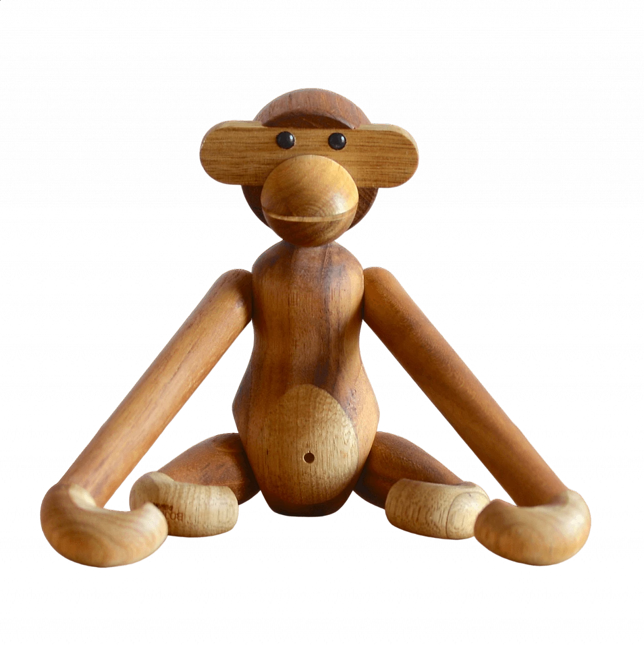 Wood Monkey statuette by Kay Bojesen, 1960s 11