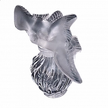 Lalique crystal perfume bottle by Nina Ricci, 1970s