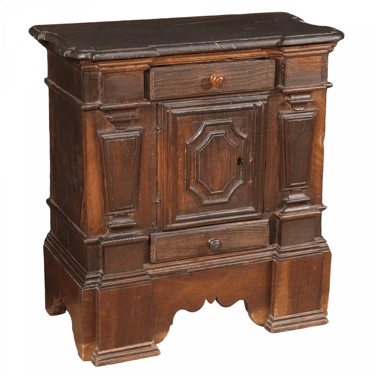 Credenza stile Luigi XIV in legno, anni '50 13