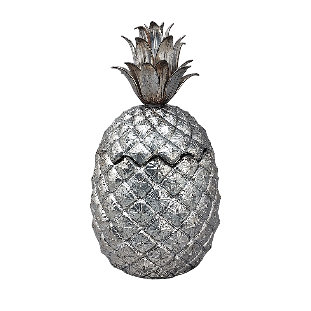 Secchiello per ghiaccio Ananas di Mauro Manetti per Fonderia d'Arte, anni '60 9