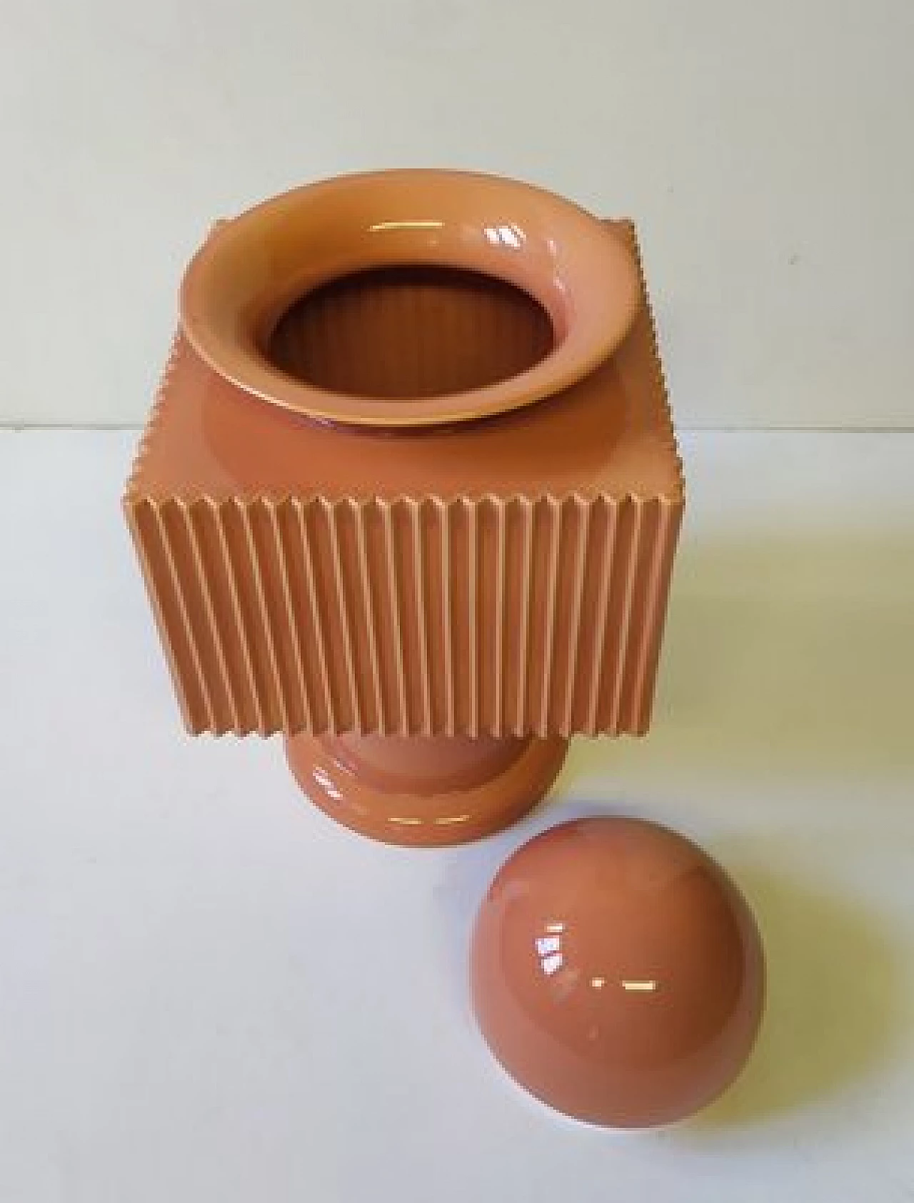 Vaso in ceramica di Sergio Asti per Cedit, anni '60 6