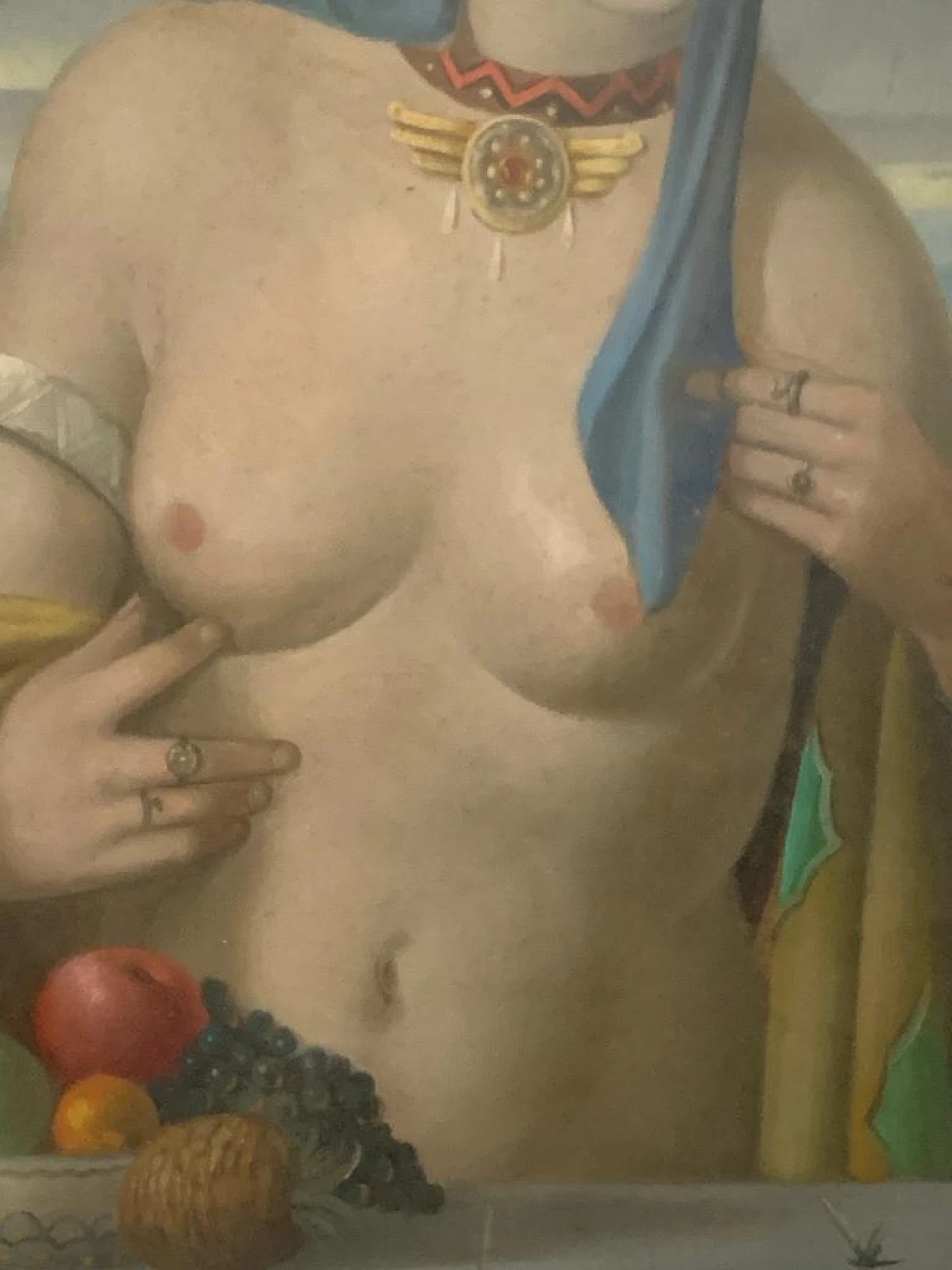 Adriano Gajoni, Cleopatra, olio su tela, anni '50 5