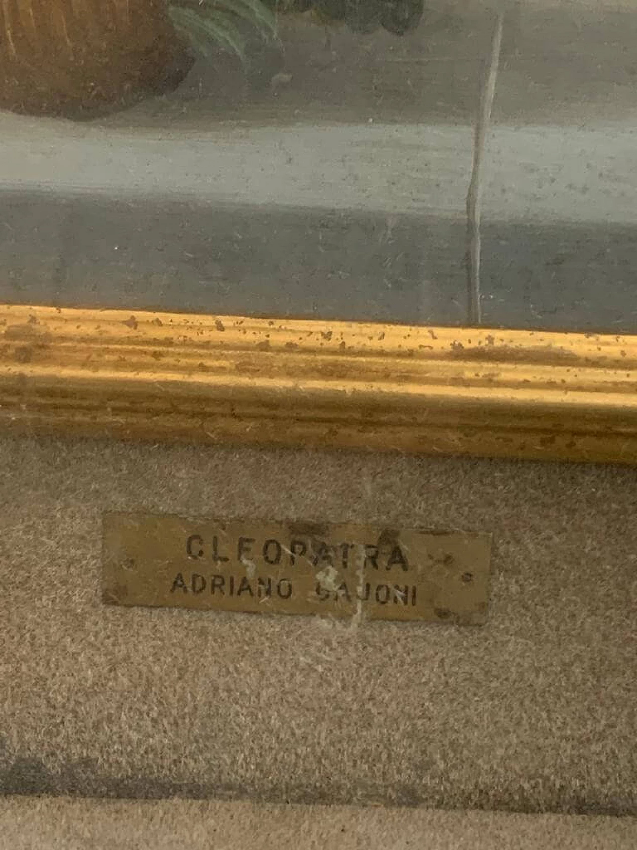 Adriano Gajoni, Cleopatra, olio su tela, anni '50 7