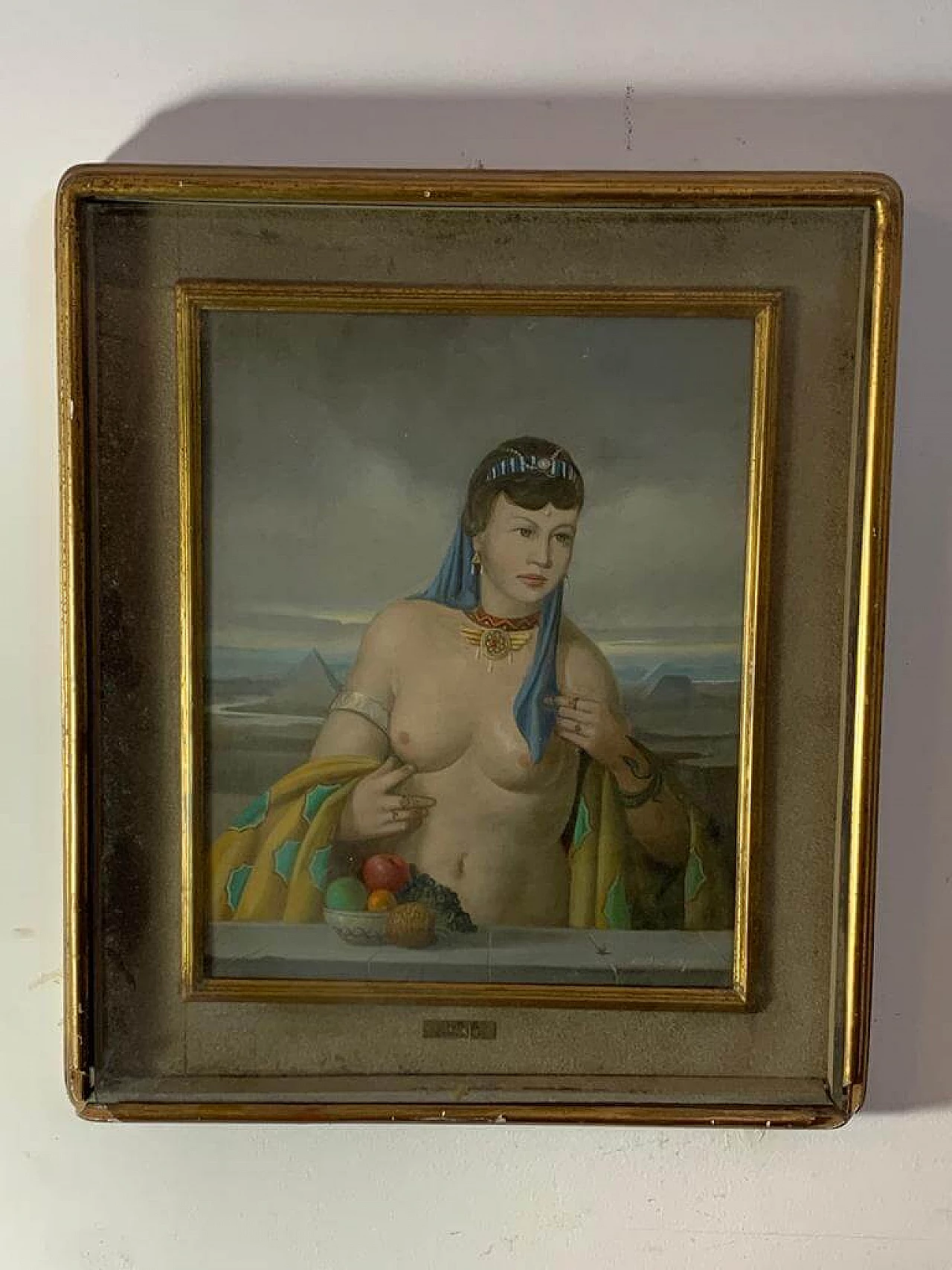 Adriano Gajoni, Cleopatra, oil on canvas, 1950s 10