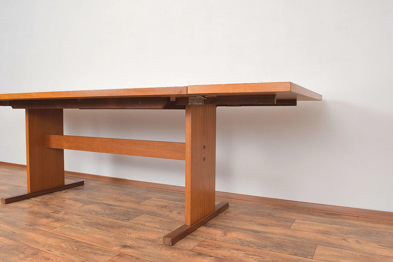 Teak and tile dining table by Gangso Mobler, 1960s 6