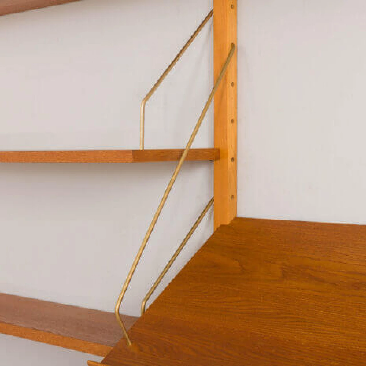 Oak bookcase in the style of Poul Cadovius or Preben Sorensen, 1960s 7