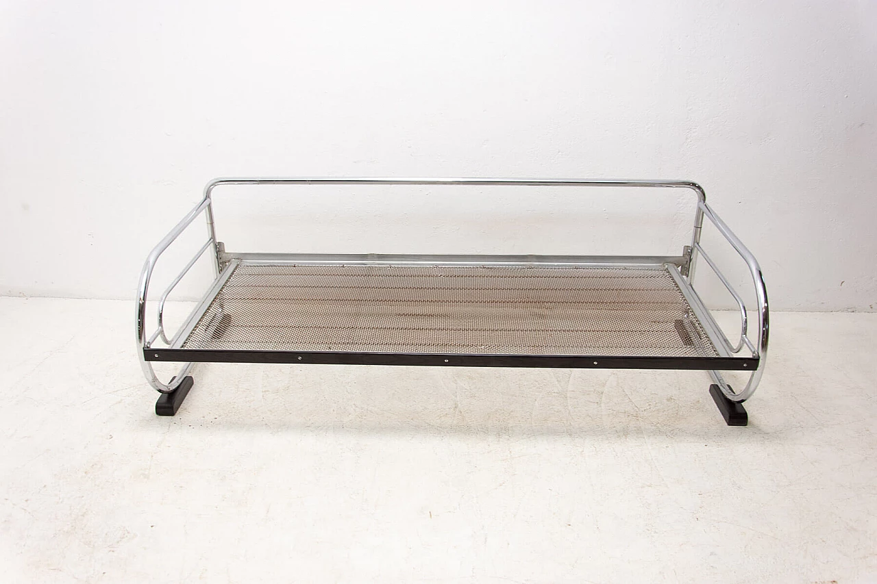 Bauhaus sofa in chrome tubular steel by Hynek Gottwald, 1930s 9