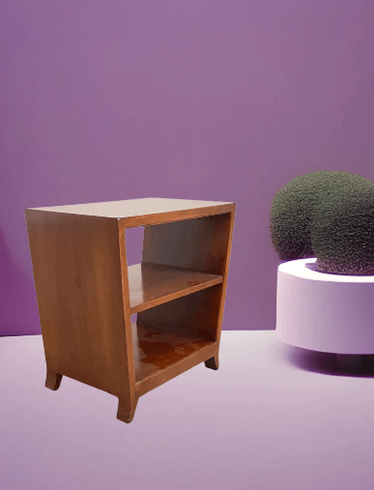 Coppia di librerie in noce di Gio Ponti per Schirolli, anni '50 4