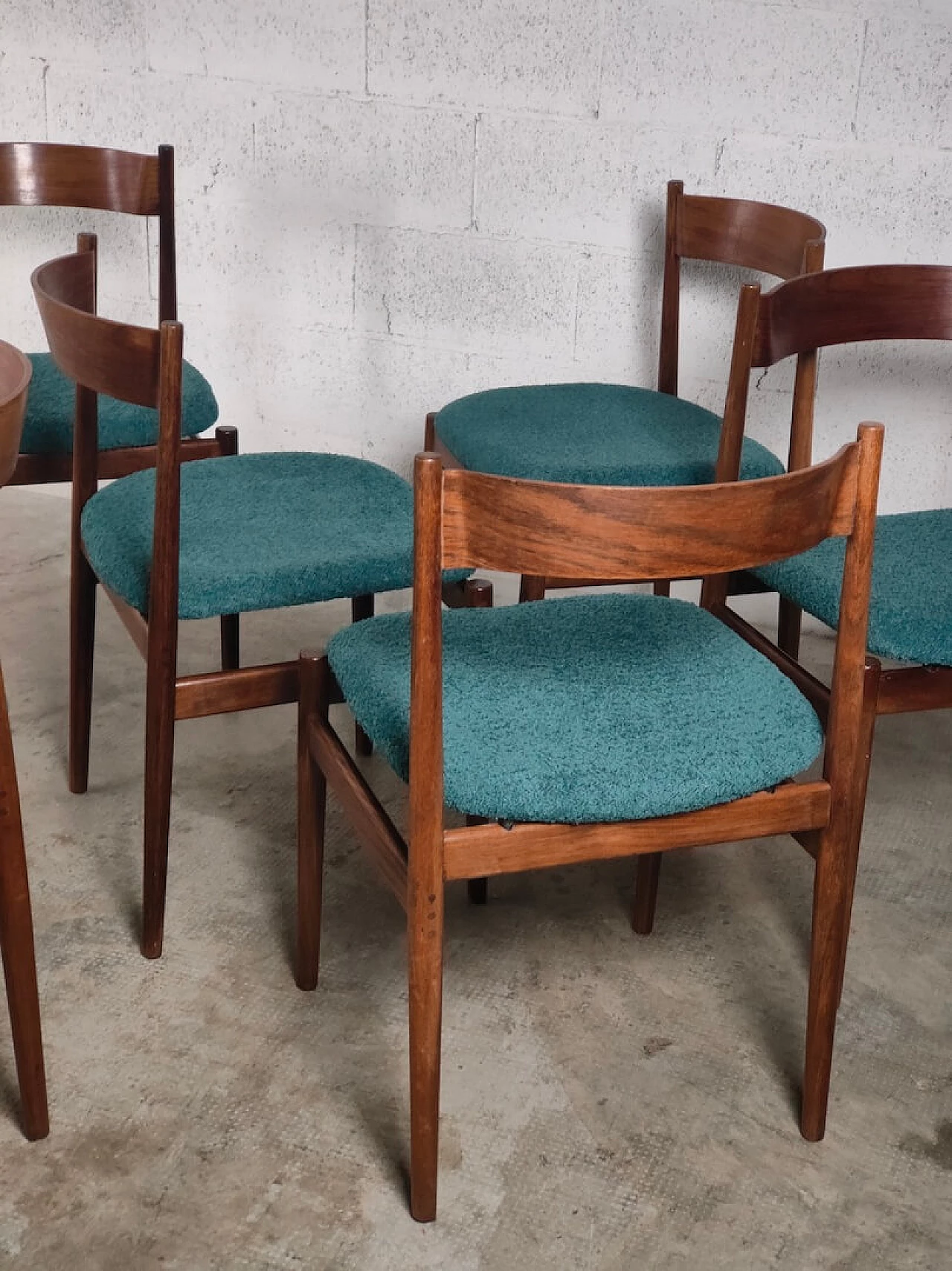 6 Chairs 107 by Gianfranco Frattini for Figli di Amedeo Cassina, 1960s 7