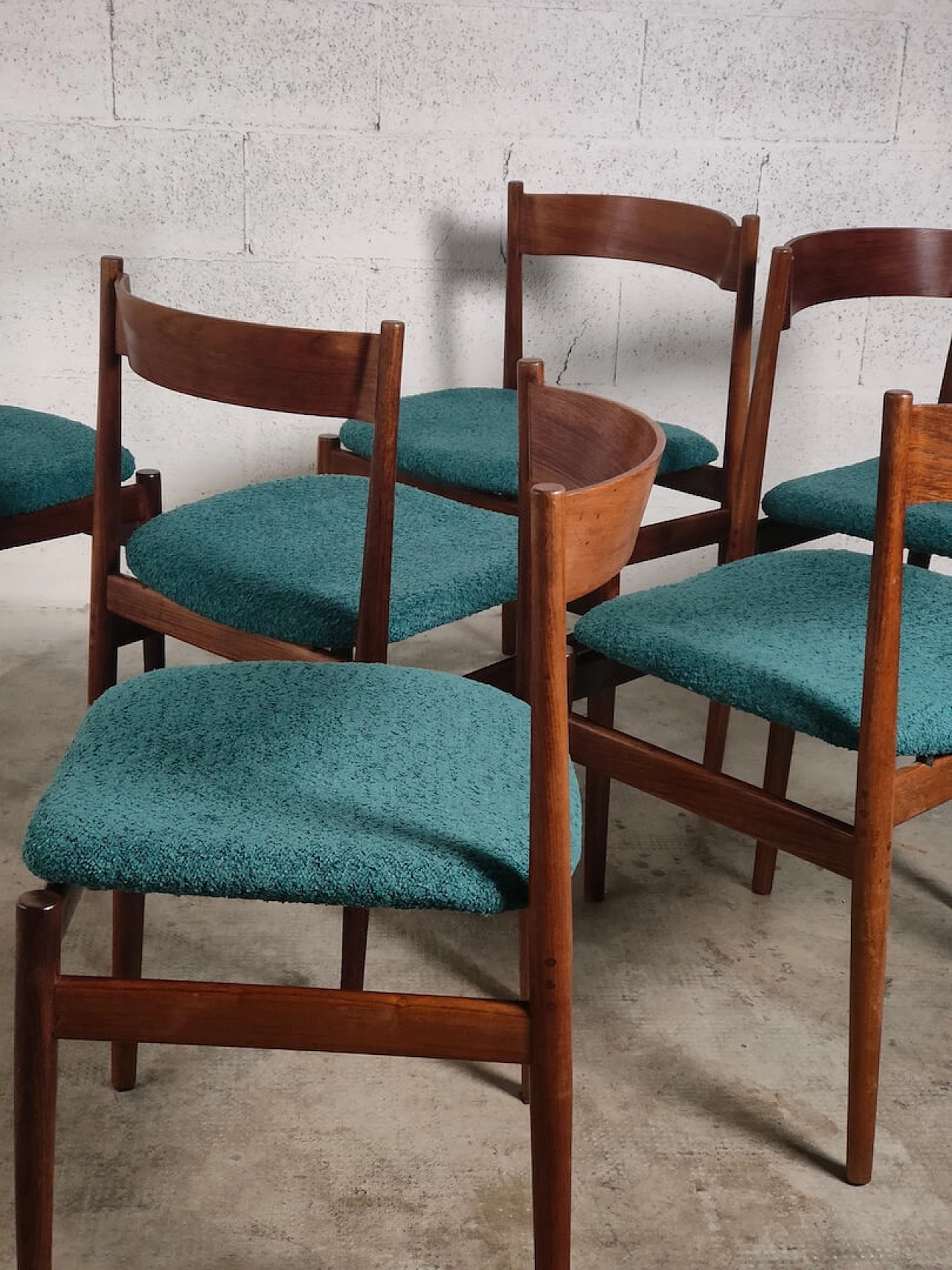 6 Chairs 107 by Gianfranco Frattini for Figli di Amedeo Cassina, 1960s 8