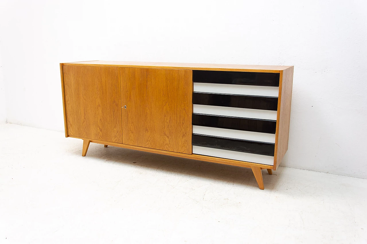 U-460 sideboard by Jiri Jiroutek for Interier Praha, 1960s 2