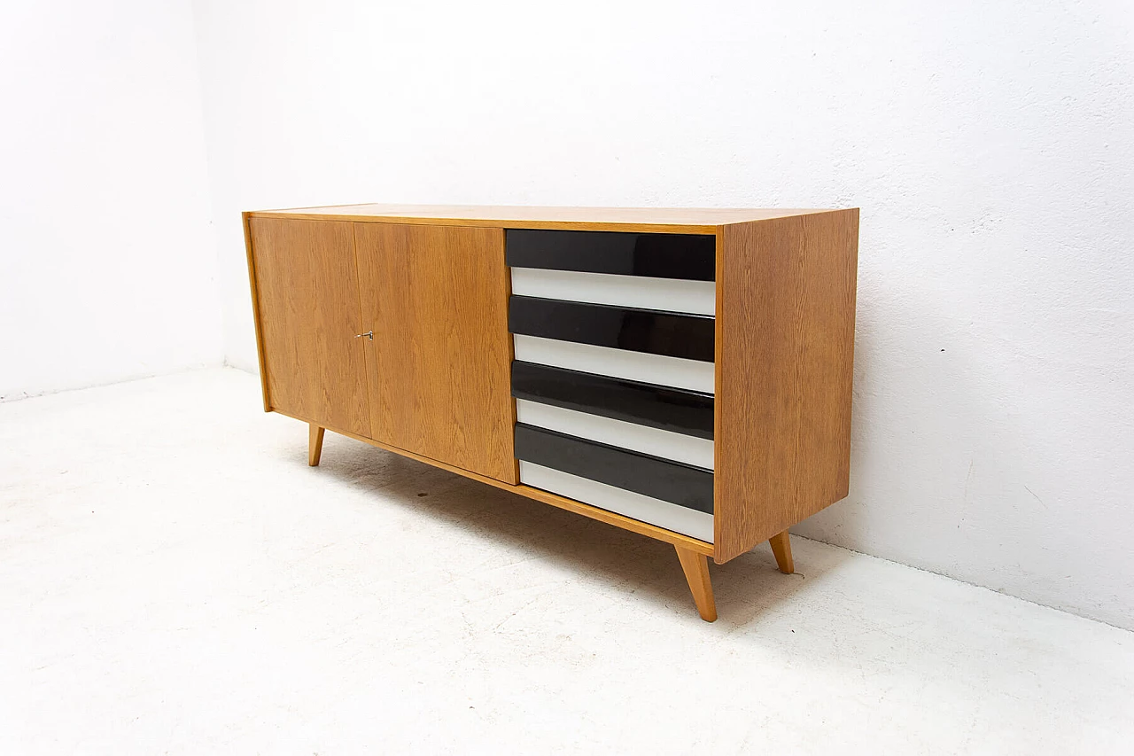 U-460 sideboard by Jiri Jiroutek for Interier Praha, 1960s 4