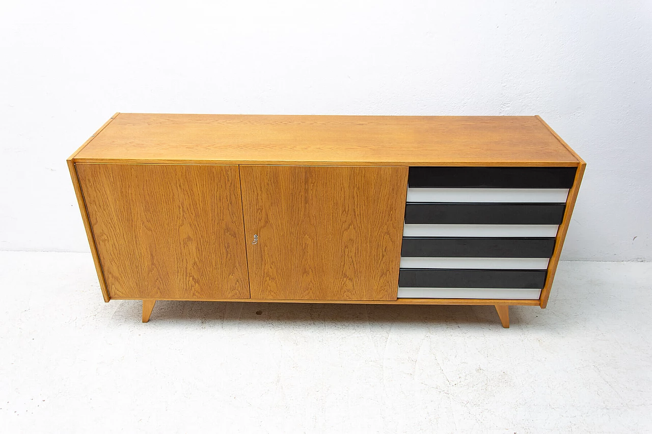 U-460 sideboard by Jiri Jiroutek for Interier Praha, 1960s 5