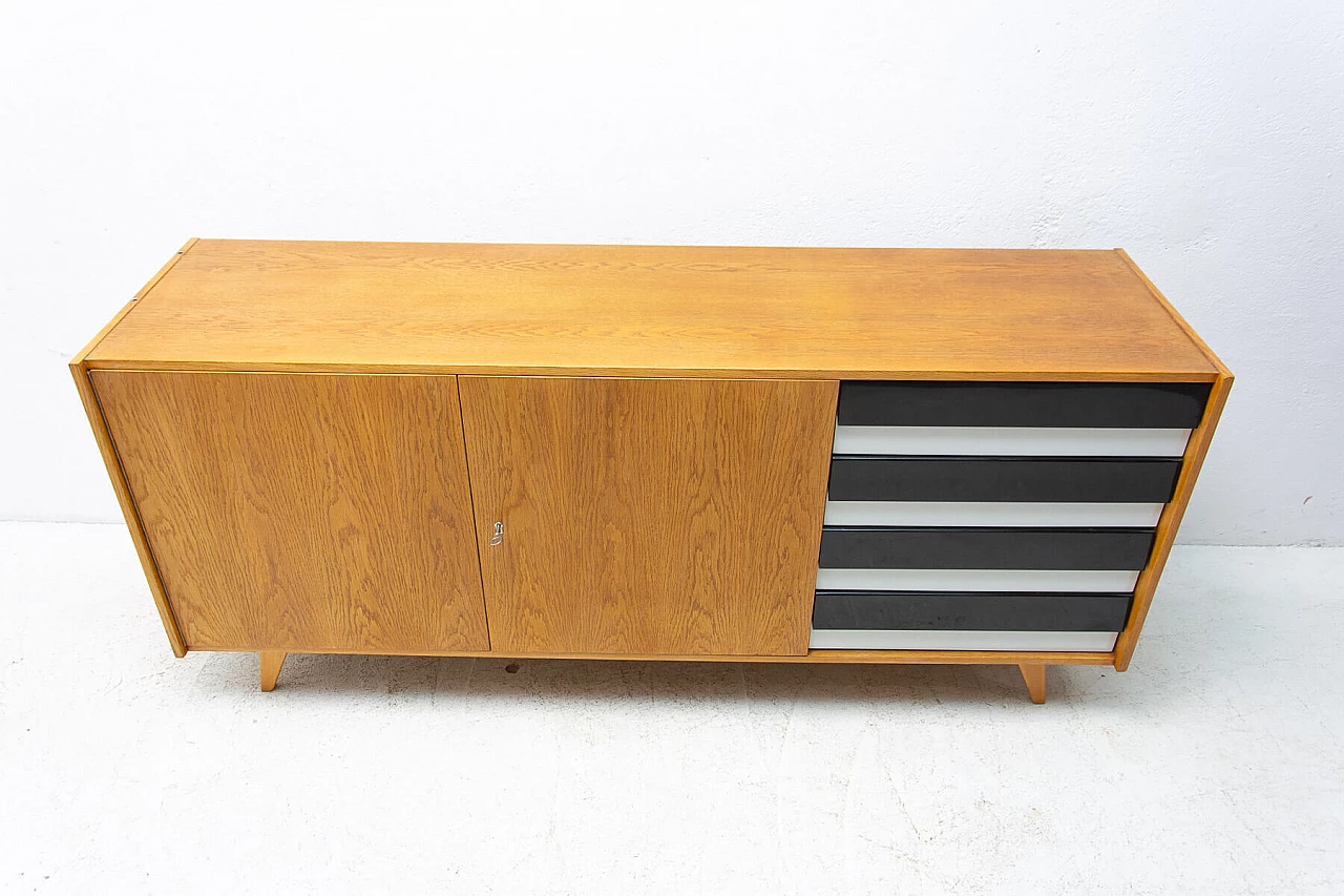 U-460 sideboard by Jiri Jiroutek for Interier Praha, 1960s 6