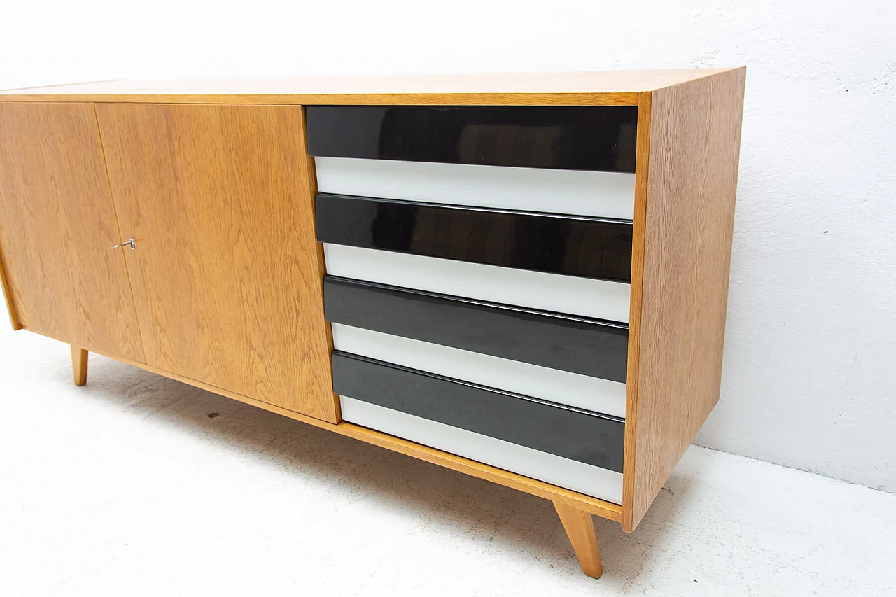 U-460 sideboard by Jiri Jiroutek for Interier Praha, 1960s 8