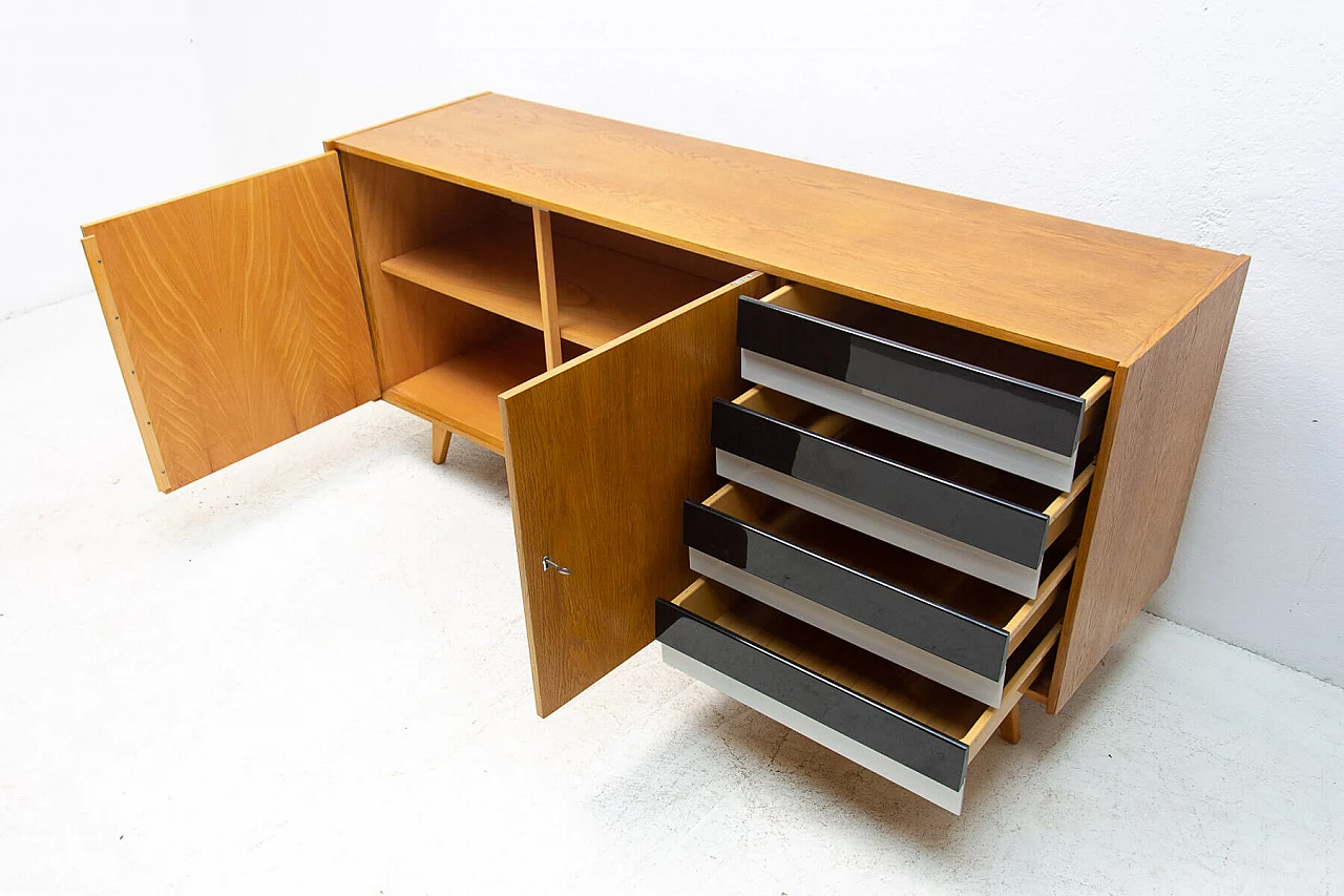 U-460 sideboard by Jiri Jiroutek for Interier Praha, 1960s 10