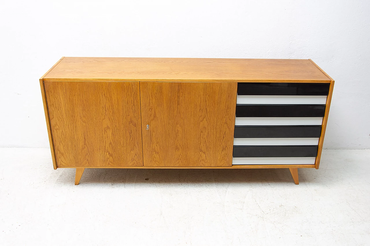 U-460 sideboard by Jiri Jiroutek for Interier Praha, 1960s 19